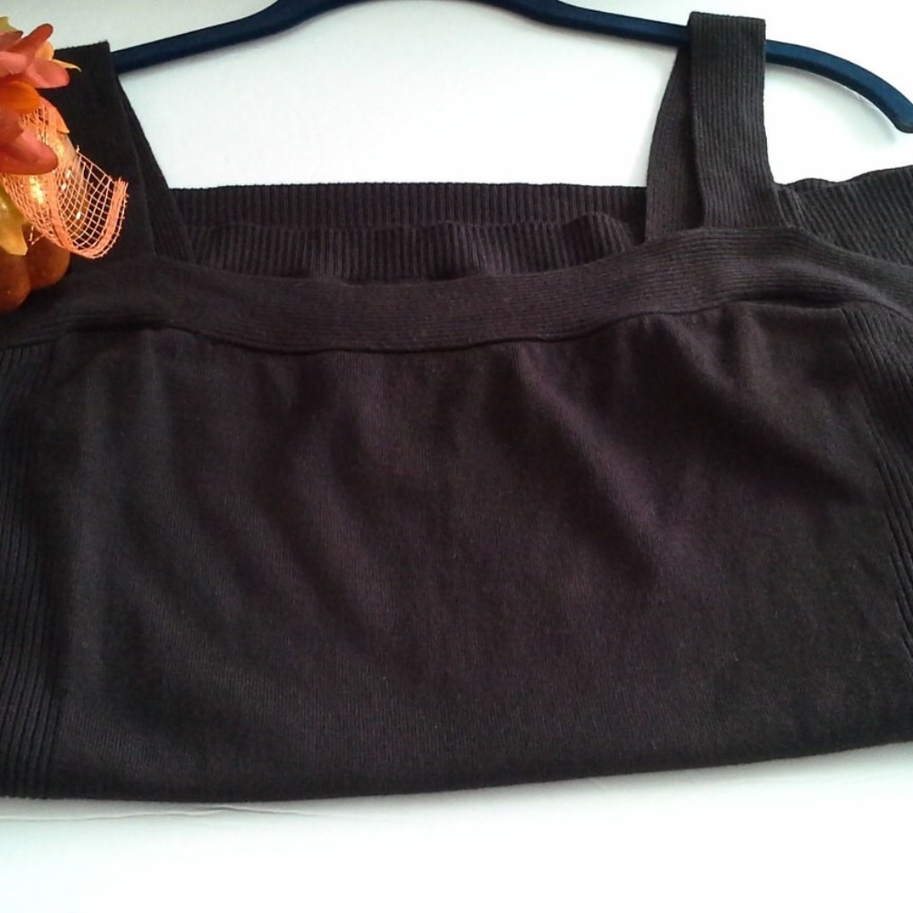 Brown Ribbed Sweater Tank Top *HOST PICK x 2* - Picture 5 of 8
